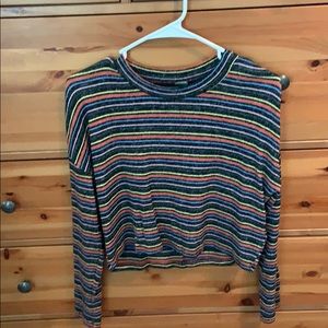 Colorful Striped Wild Fable shirt